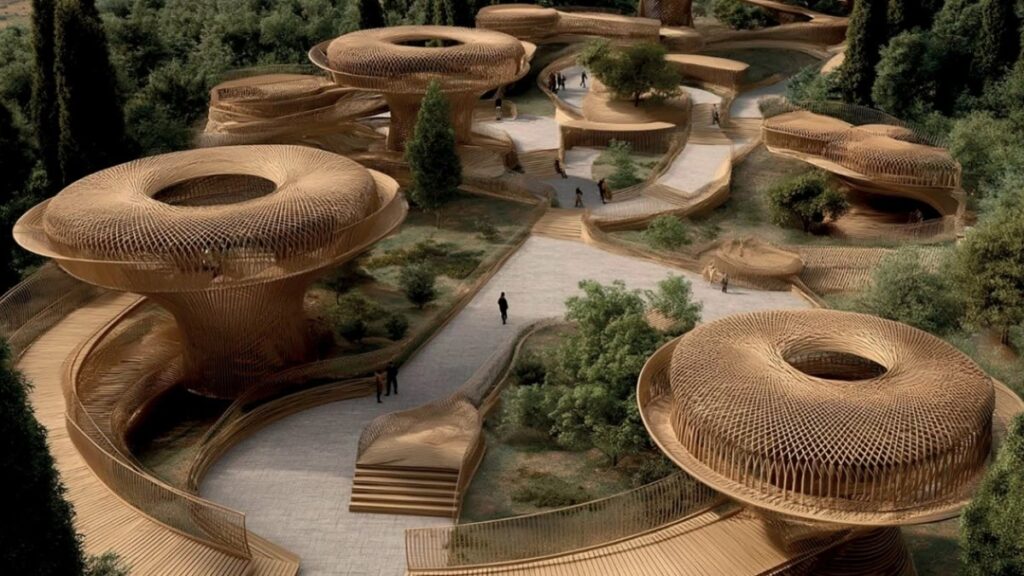 French architect Arthur Mamou-Mani is preparing a living museum at Thermopylae